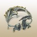Серебряная подставка для чайных ложек «Конёк-горбунок», 7204, производство Русское Серебро ВЮЗ, г. Волгореченск, серебро 925 пробы