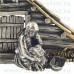 Серебряная салфетница, производство Русское Серебро ВЮЗ, г. Волгореченск, серебро 925 пробы