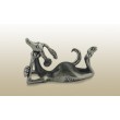 Серебряная статуэтка «Собачка лежит»